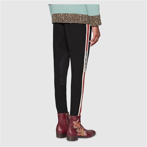 gucci gabardine stretch pants|gucci handbags website.